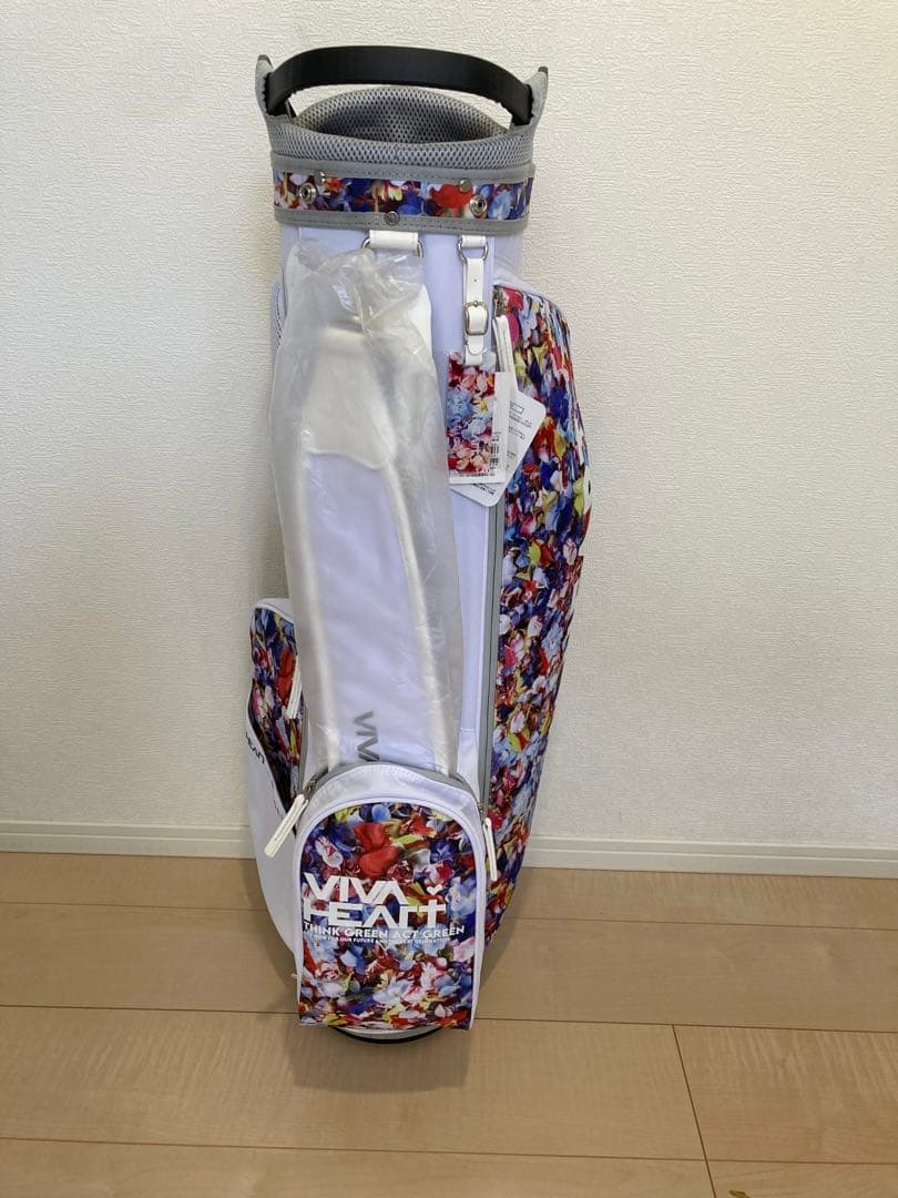 【新品】VIVA HEARTビバハート/限定キャディバッグ【入手困難完売モデル】