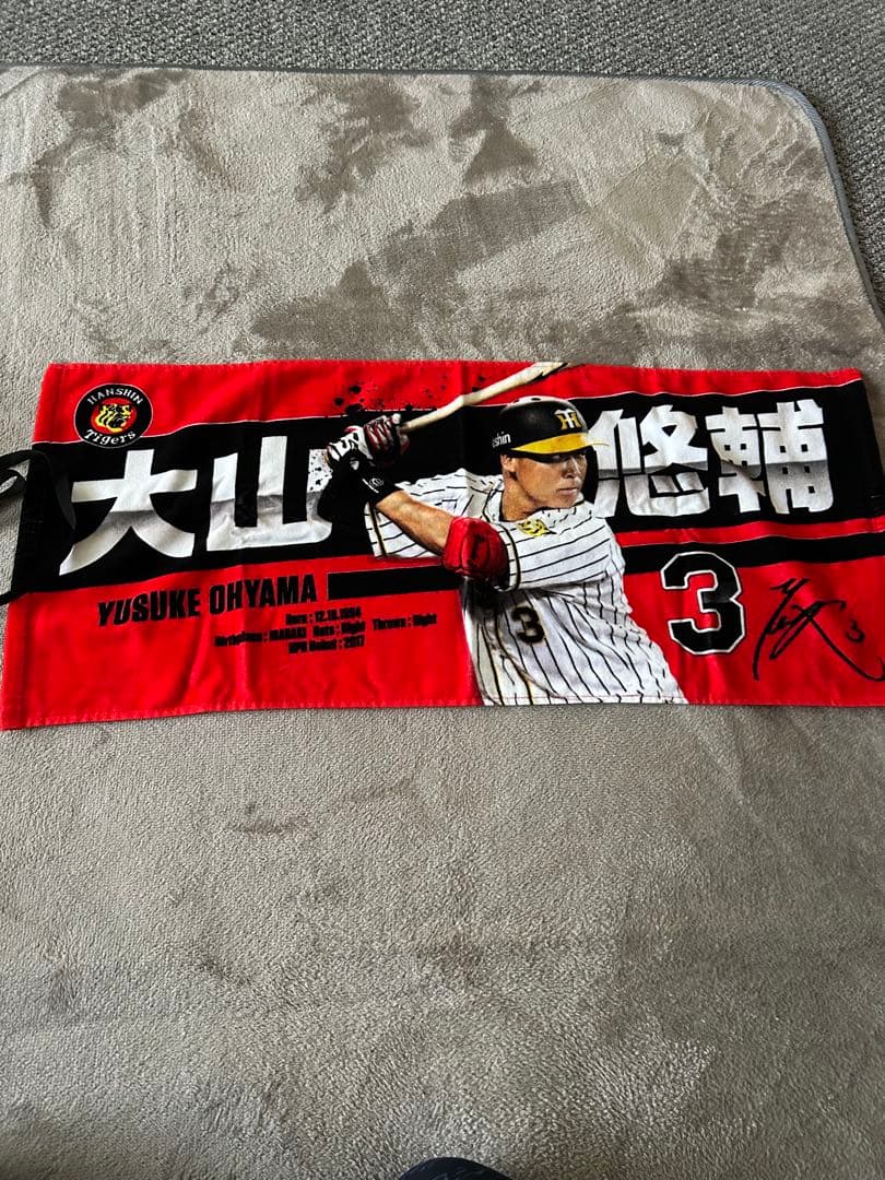 阪神タイガース　大山選手ユニ他応援セット