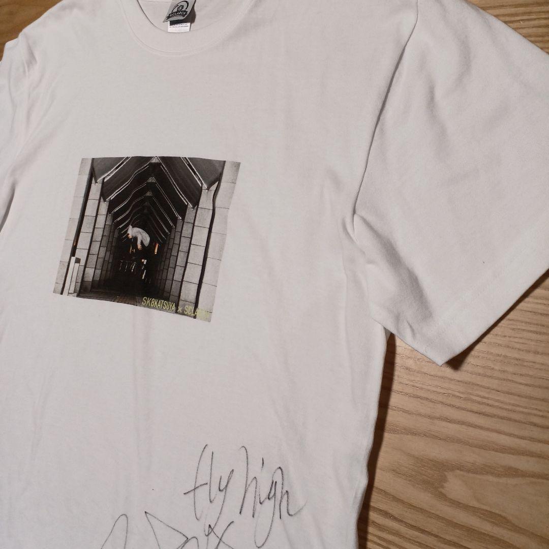 【即日発送】激レア美品。SCLARCH×カツヤ コラボ直筆サイン入りTシャツ
