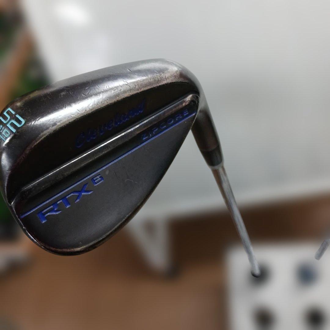 RTX 6 ZIPCORE ブラックサテン　52°　56°　60°　3本セット