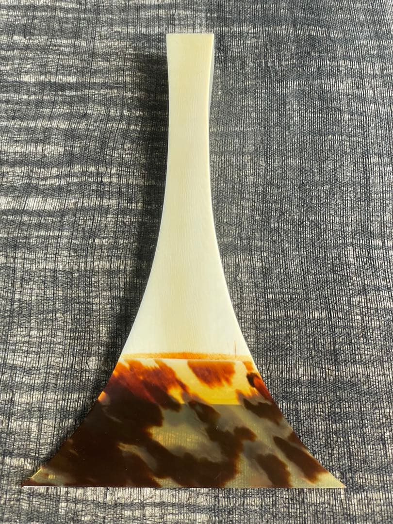 地唄津山撥　天然素材台　先甲