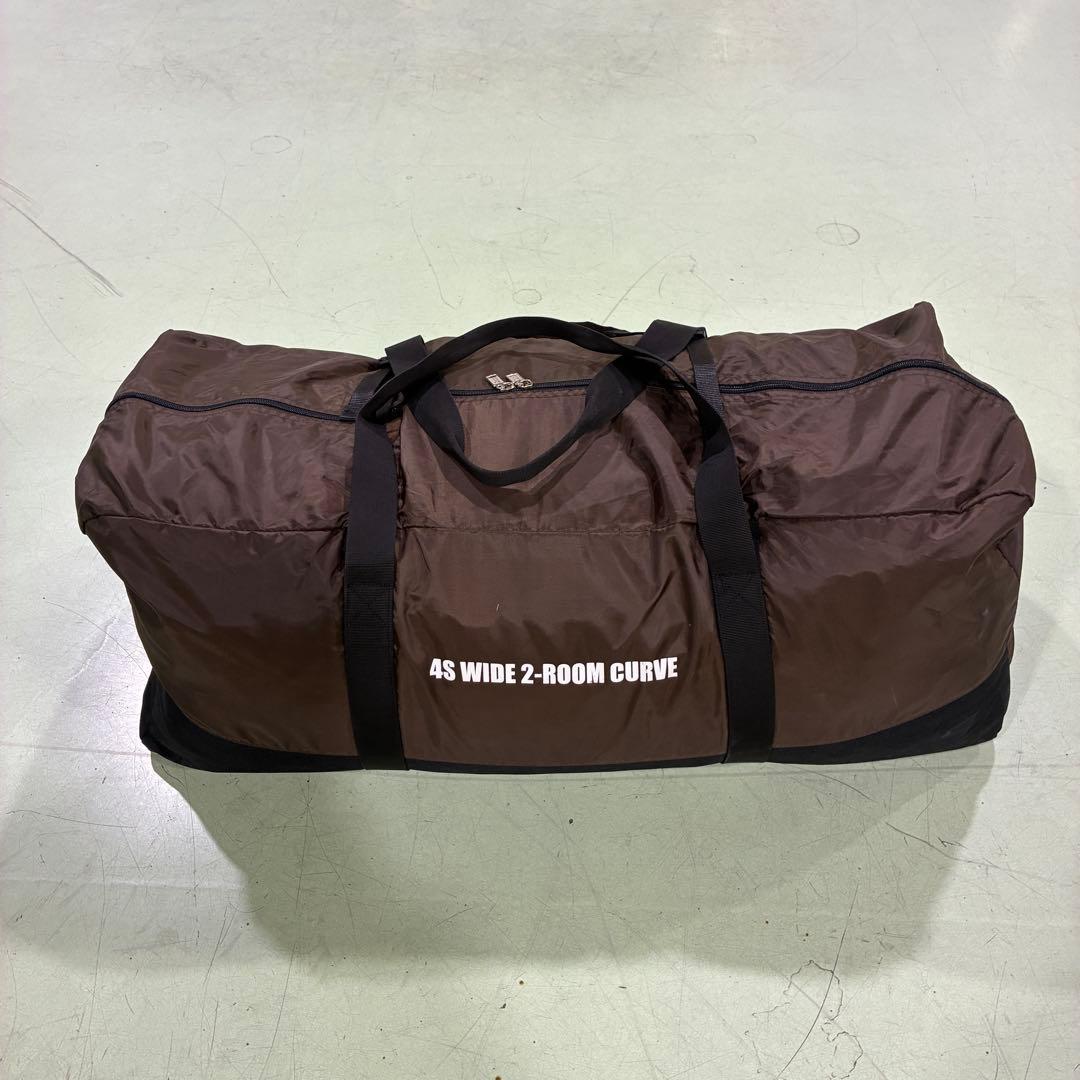 ほぼ未使用　コールマン 4Sワイド2ルームカーブ テント 試し張りのみ 美品