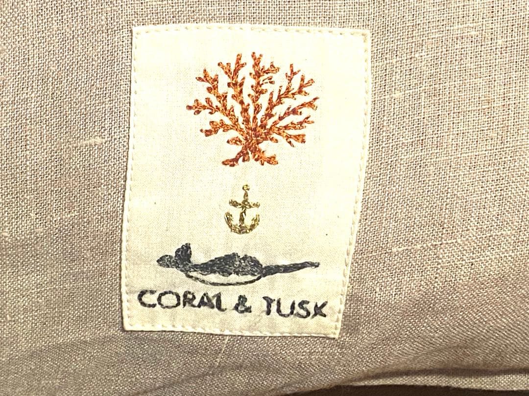 Coral & Tusk クッションカバー 30x40 Cute kittens