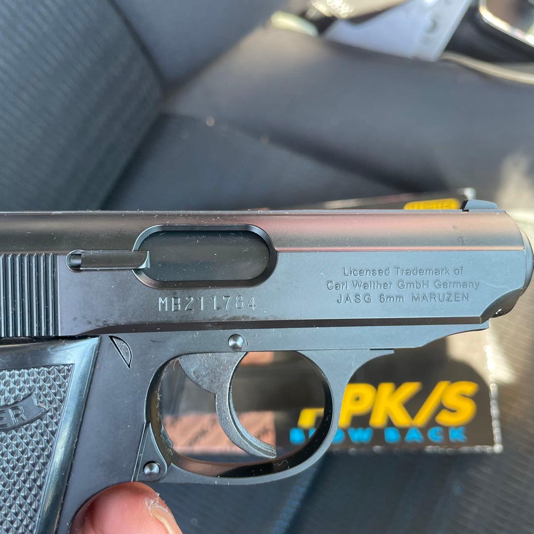 5677ワルサー PPK/S ガスブローバック　ガスガン（マルゼン製）