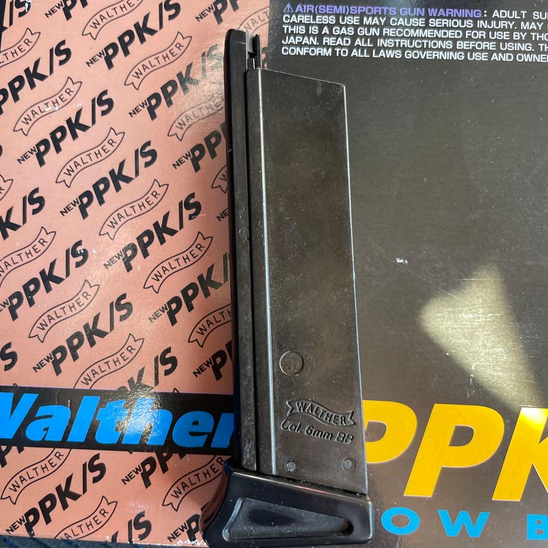 5677ワルサー PPK/S ガスブローバック　ガスガン（マルゼン製）