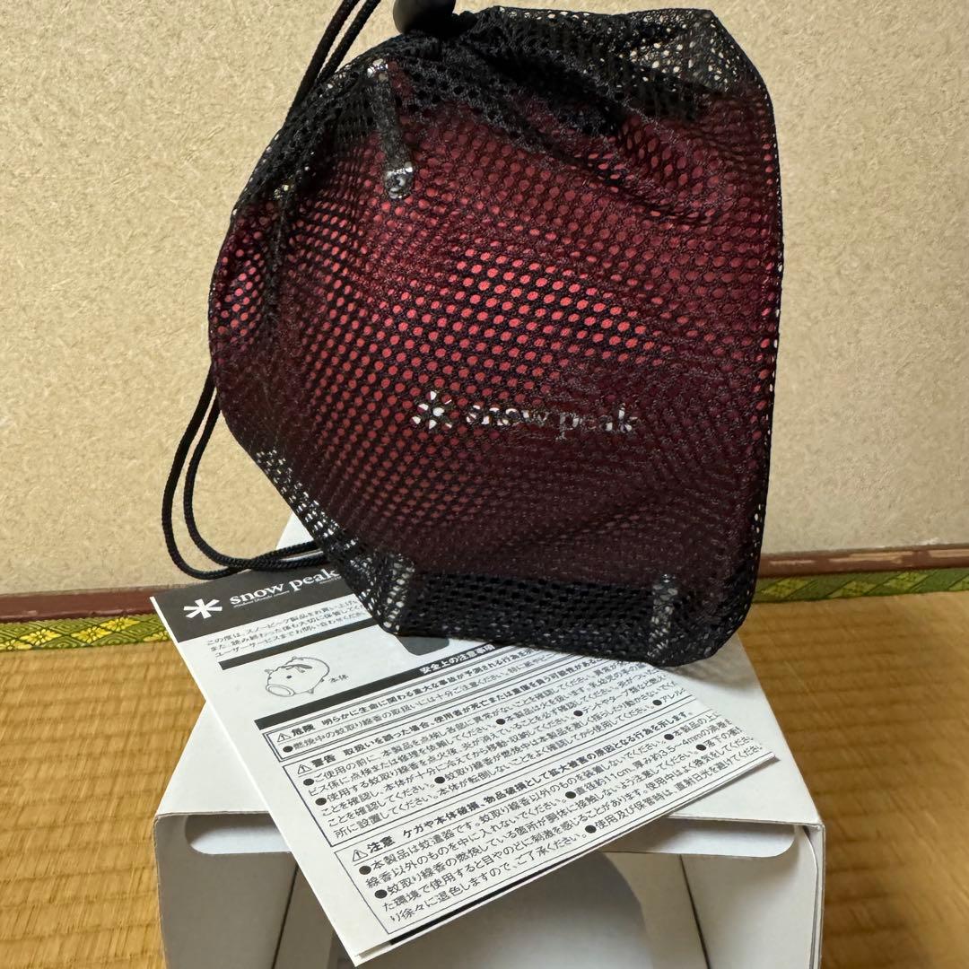 【新品】【超美品】蚊取り豚 レッド スノーピーク 雪峰祭2023 2025限定品