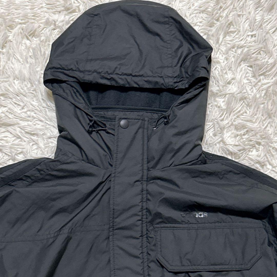 【2557】adidas ウィンドブレーカー　セットアップ　ブラック