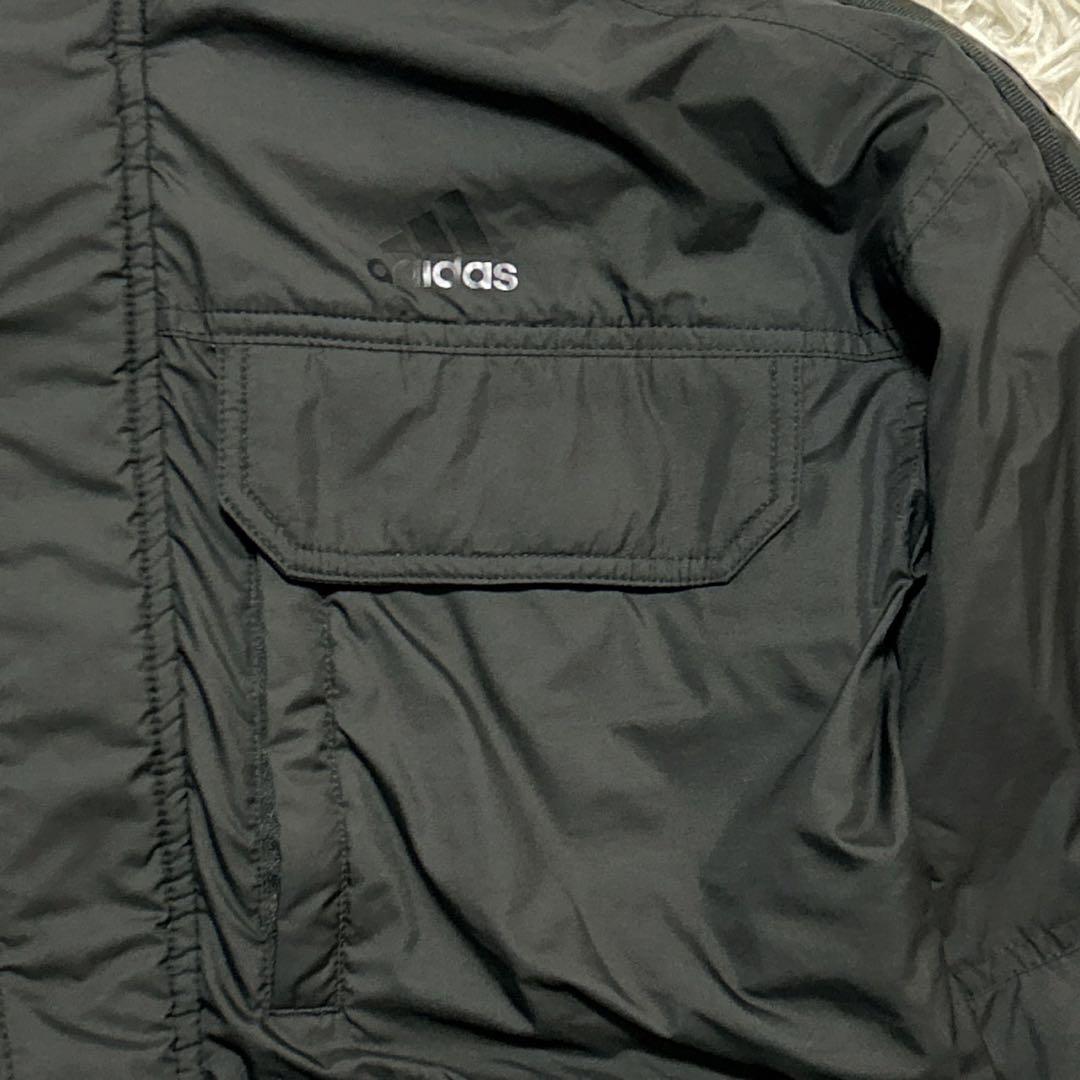 【2557】adidas ウィンドブレーカー　セットアップ　ブラック