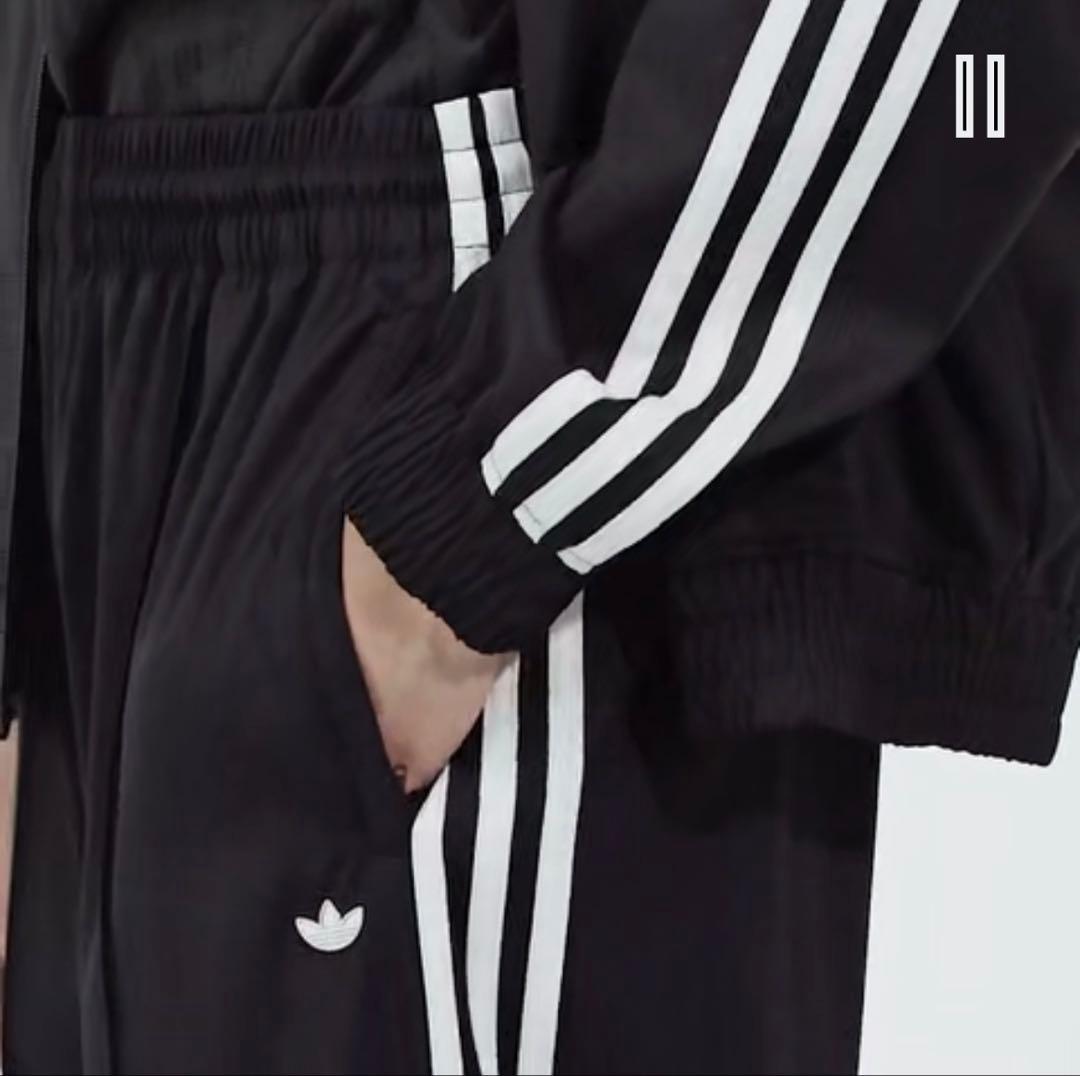 【新品未使用】adidasアディダスプレミアム バギー トラックパンツ