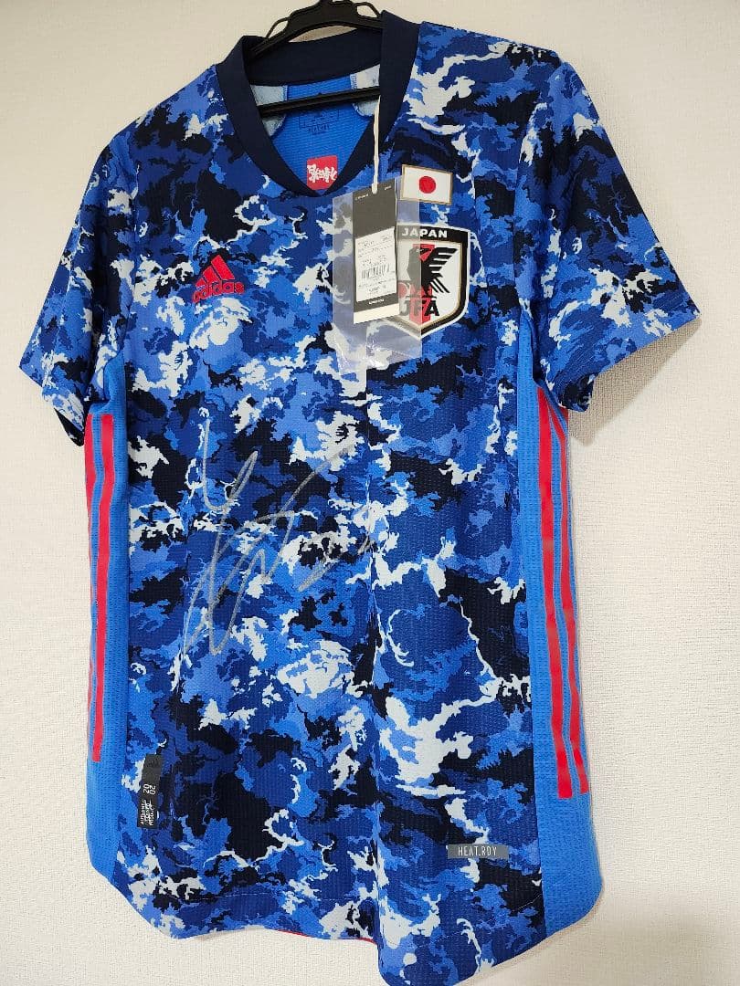 吉田麻也 サイン サッカー 日本代表 ユニフォーム 正規品 オーセンティック