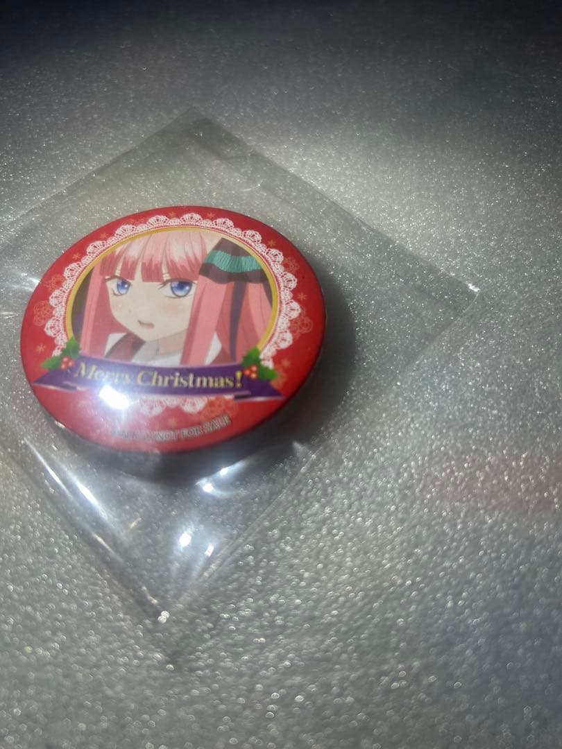 【二乃】五等分の花嫁 プリロール 缶バッジ クリスマスケーキ