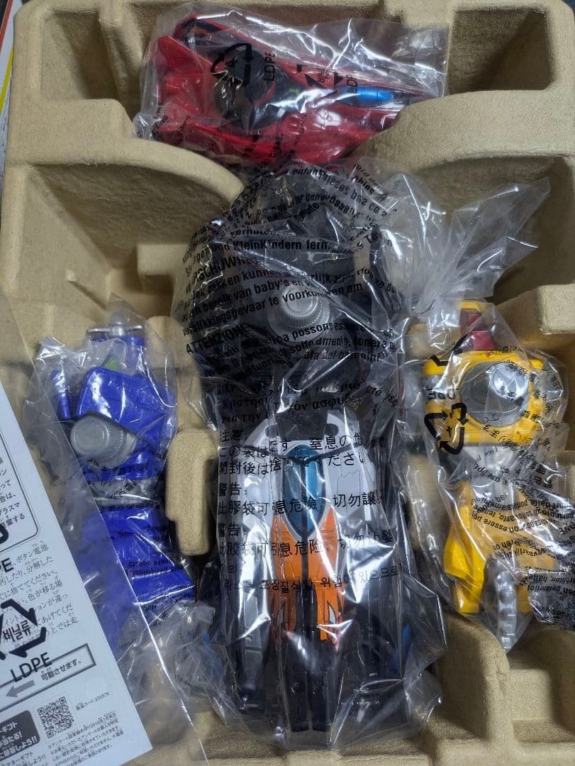 【未使用】ルパンレンジャーVSパトレンジャー　DXロボシリーズ 3点セット