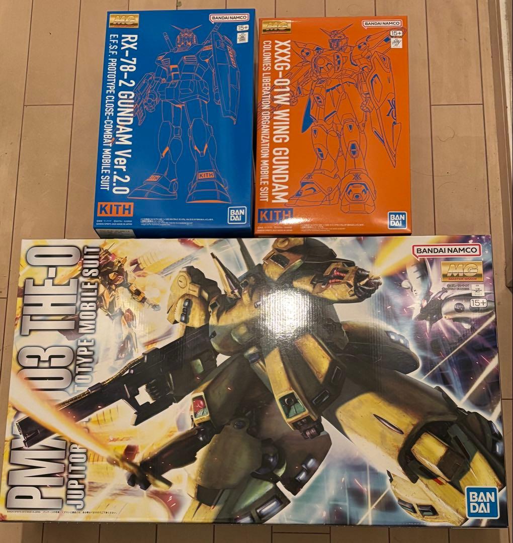 MG3個セット　ジオ　KITH ガンダム　ウイングガンダム
