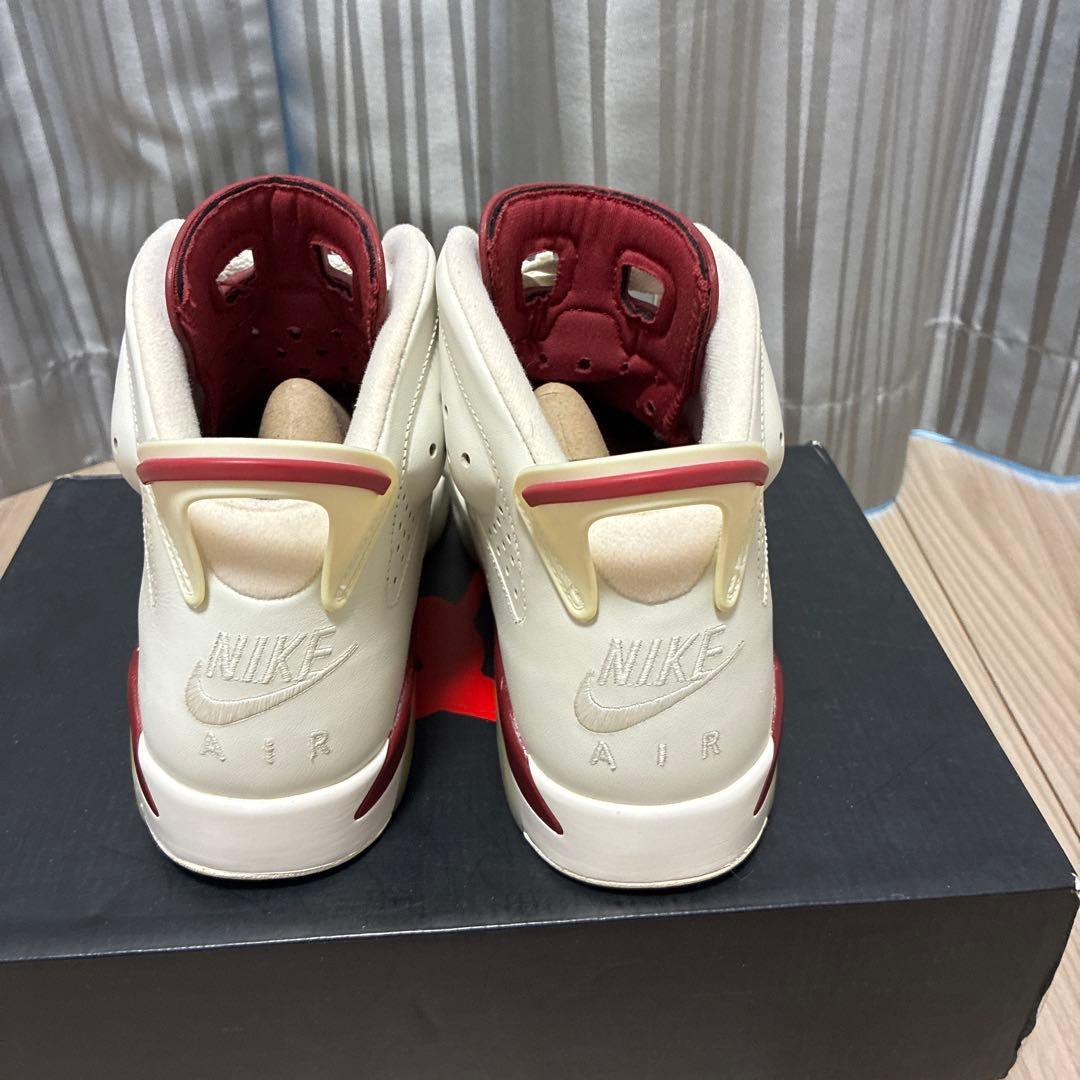 Nike Air Jordan 6 ホワイト/マルーン