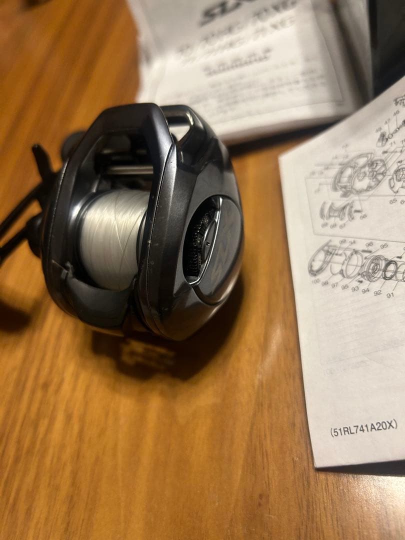 SHIMANO 24SLX 71 LEFTベイトリール　オーバーホール済み