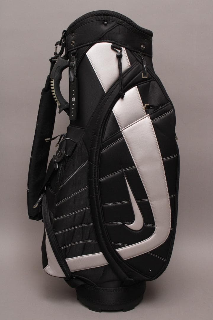 良品/NIKEナイキ/キャディバッグ/9型/カート/6分割/ブラック/3点式