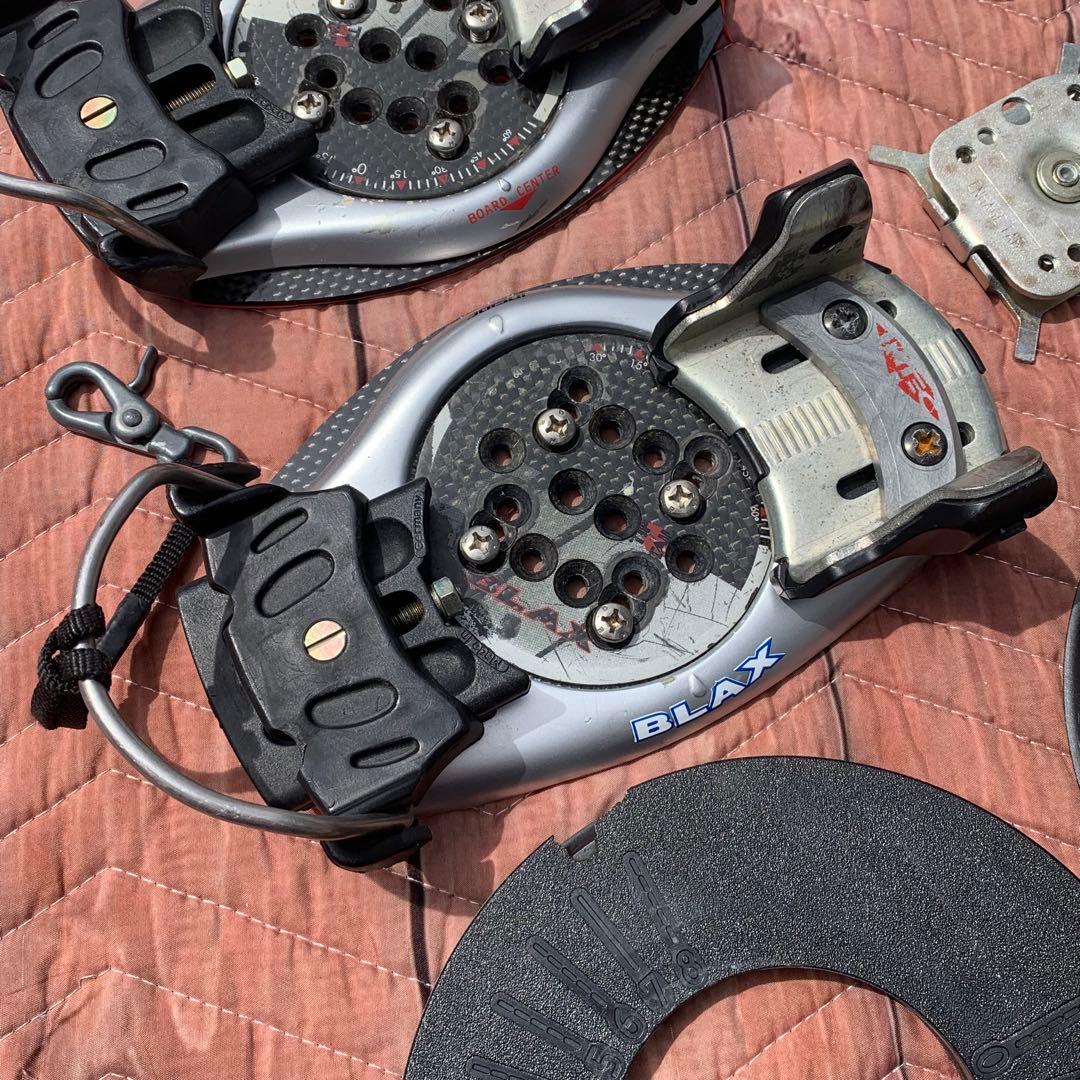 【希少品】BLAX スノーボード ビンディング プレート付き　アルペン