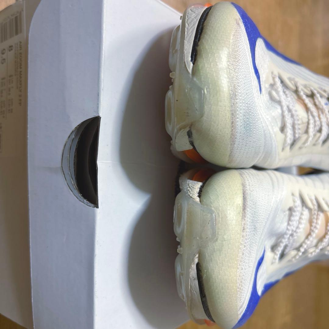 NIKE エアズームマックスフライ2 ブループリント 26.0 パンク無し