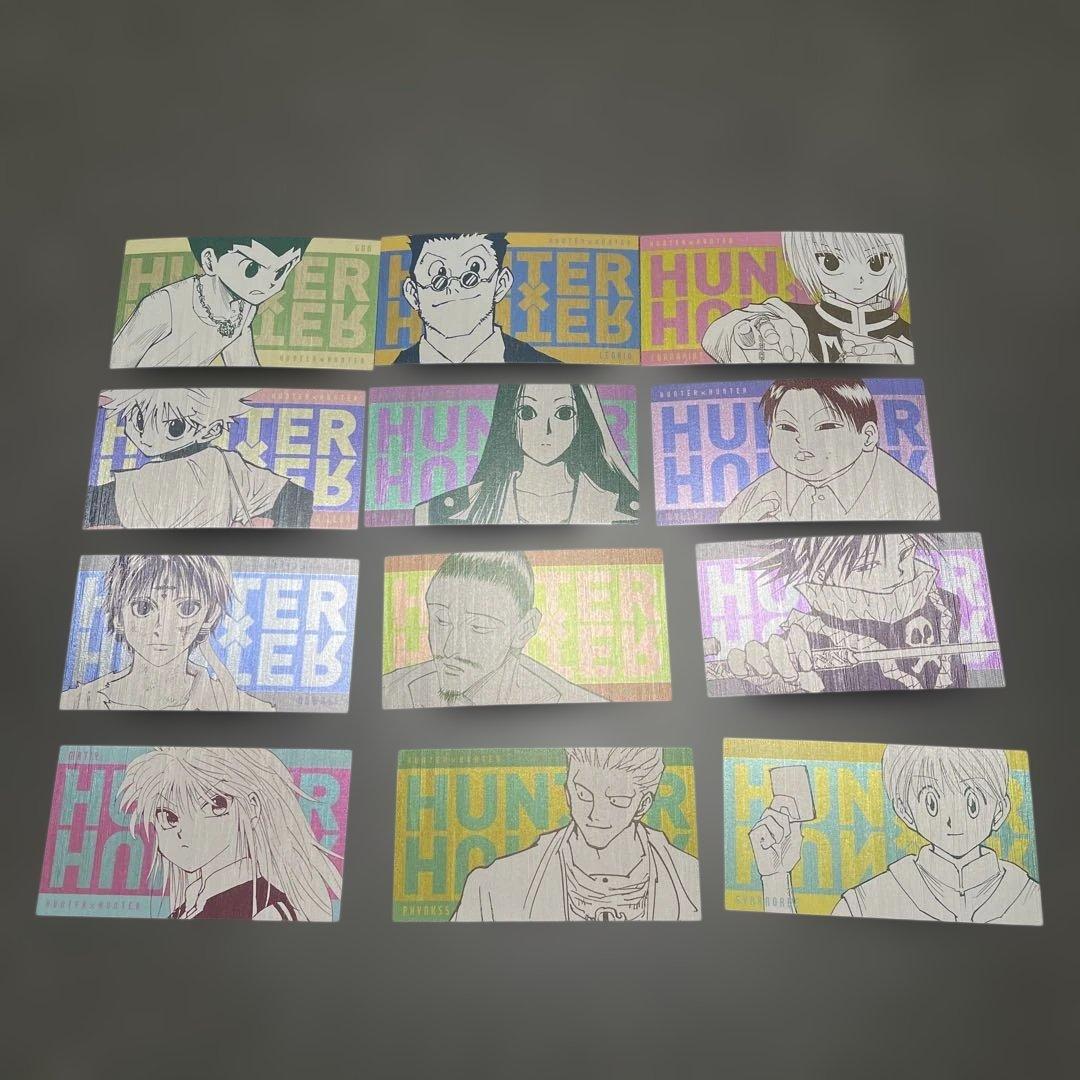 HUNTER×HUNTER キャラクターズコレクションカード 全21種まとめ売り