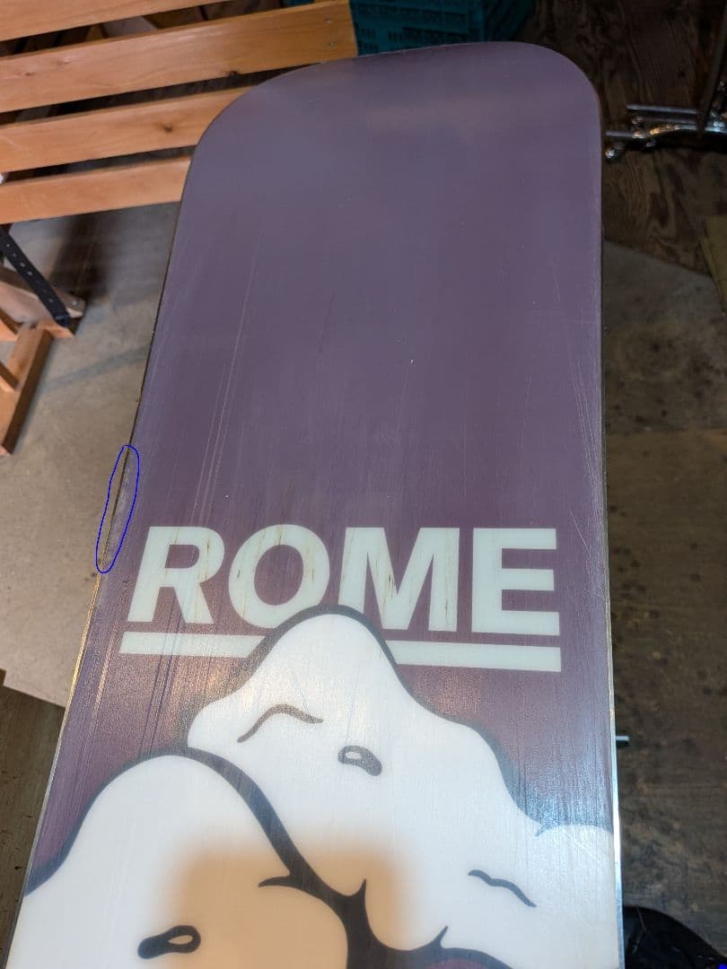 25-26中古ROME STALE CREWZER 154 スターレクルーザー