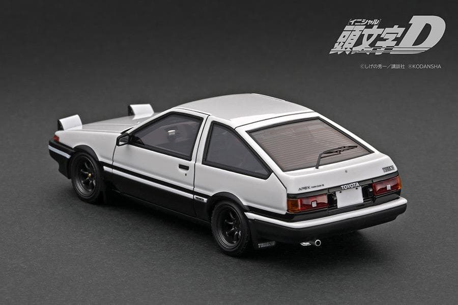 イグニッションモデル 1/43 頭文字D トヨタ スプリンター トレノ AE86