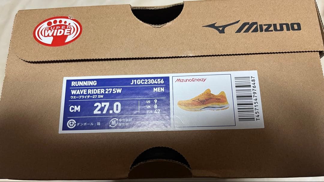 Mizuno Wave Rider 27 SW サイズ27.0cm USED美品