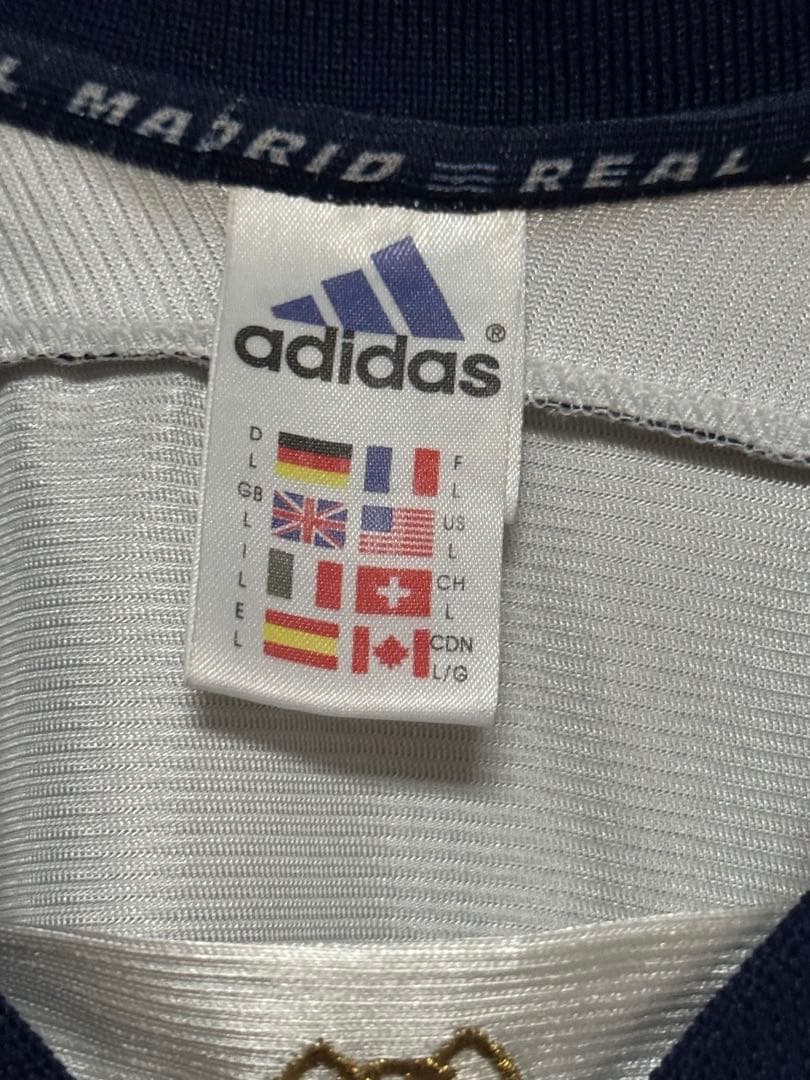 90s 98-00 adidas レアルマドリード サッカーシャツ