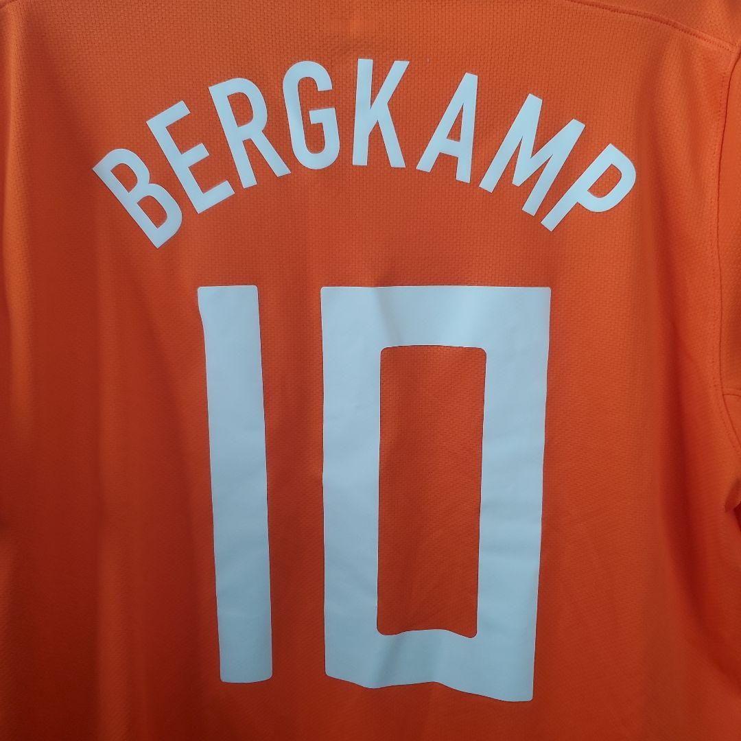 Nike サッカーシャツ ベルカンプ　背番号10　BERGKAMP　オランダ