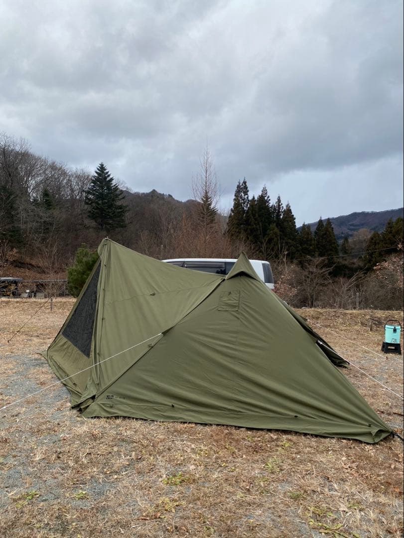 WAQ Alpha T/C SOLO DX テント　フロントウォール セット