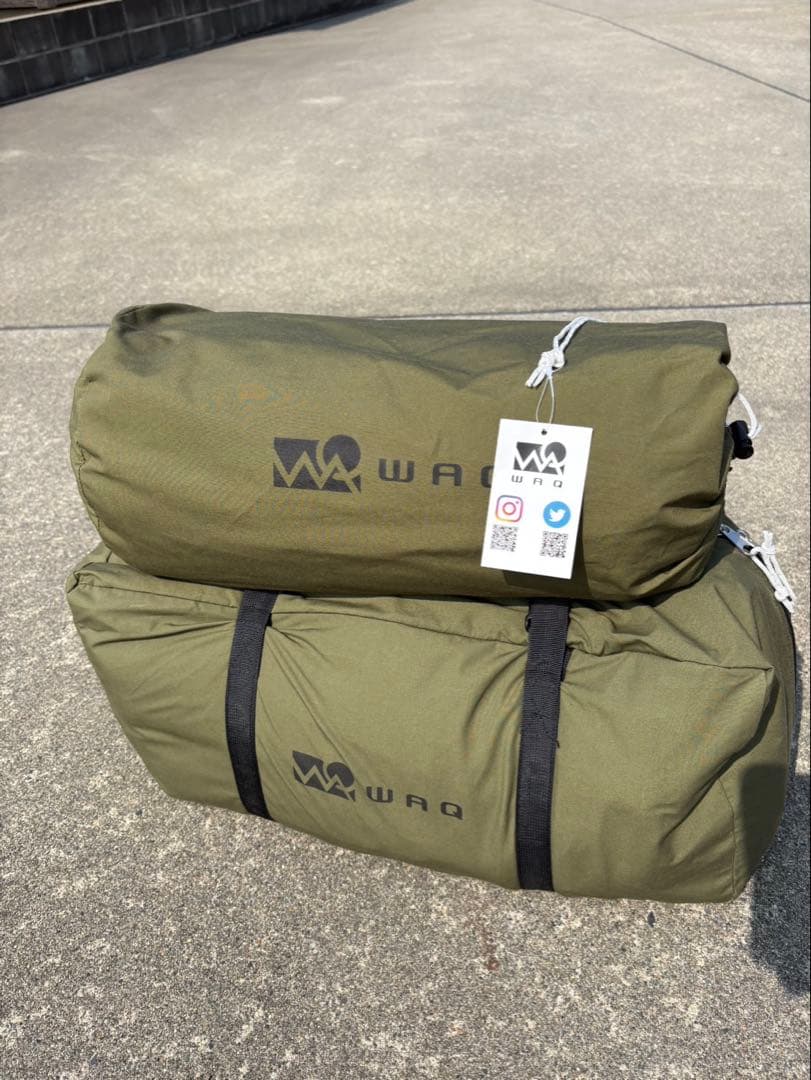 WAQ Alpha T/C SOLO DX テント　フロントウォール セット