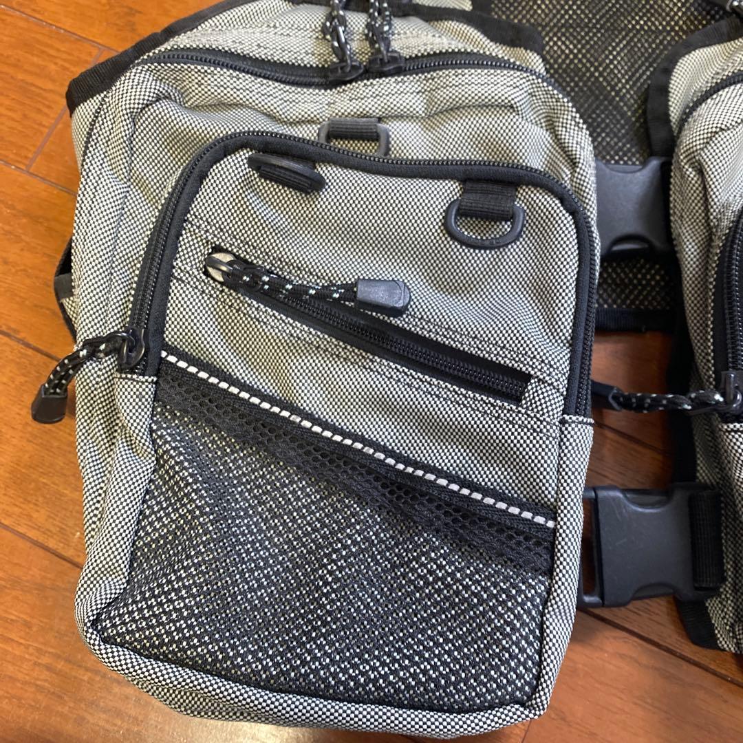 バッツさま専用　PALMS フィッシングベスト グレー/ブラック