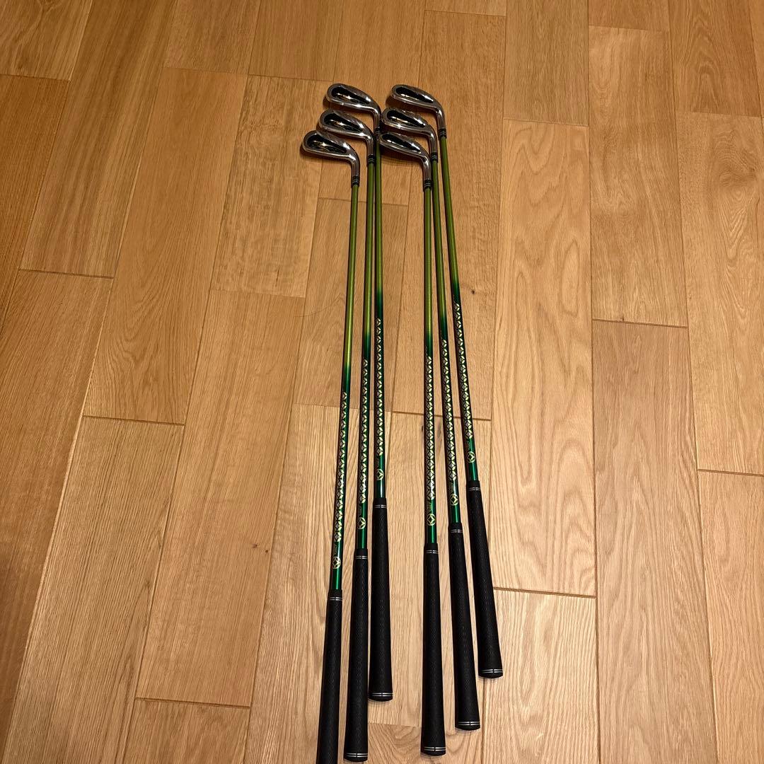 【美品】ROOTS GOLF Sui アイアンセット6本　#6〜AW
