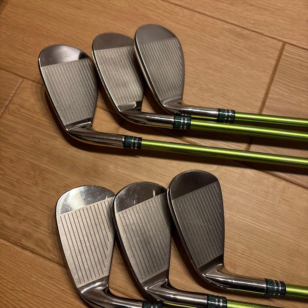 【美品】ROOTS GOLF Sui アイアンセット6本　#6〜AW
