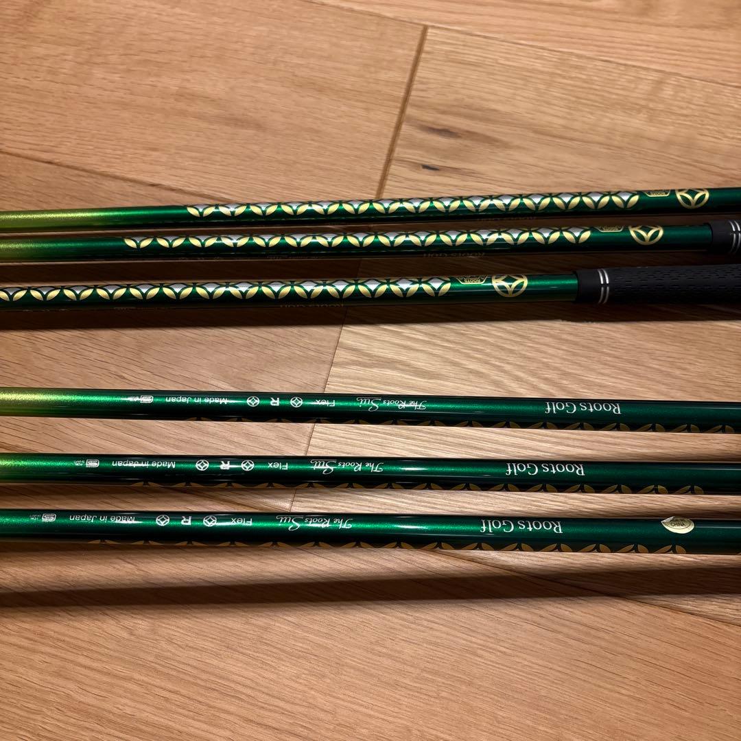 【美品】ROOTS GOLF Sui アイアンセット6本　#6〜AW