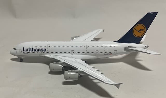 航空機・ヘリコプター Gemini Jets Lufthansa A380 D-AIMA