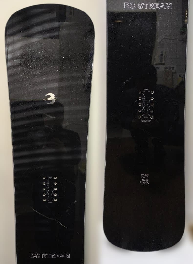 ★中古良品！ BC STREAM RX69 169cm スノーボード 2021年