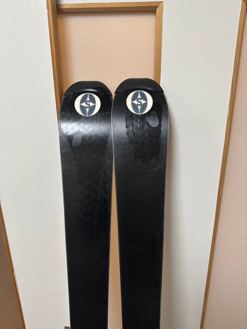 2セット OGASAKA スキー板 160 cm, ストック 110cm