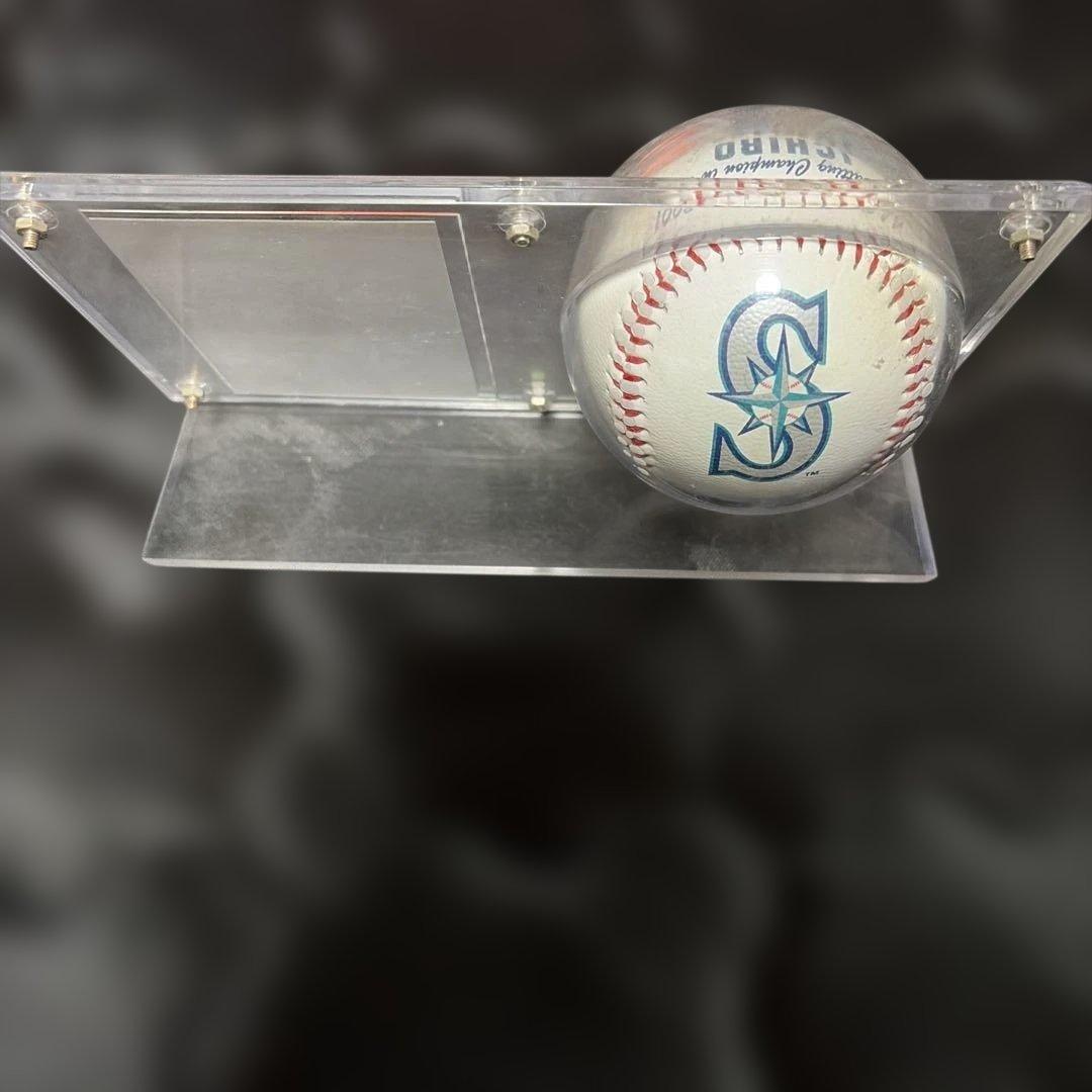 イチロー サイン入り野球 2001年打撃王