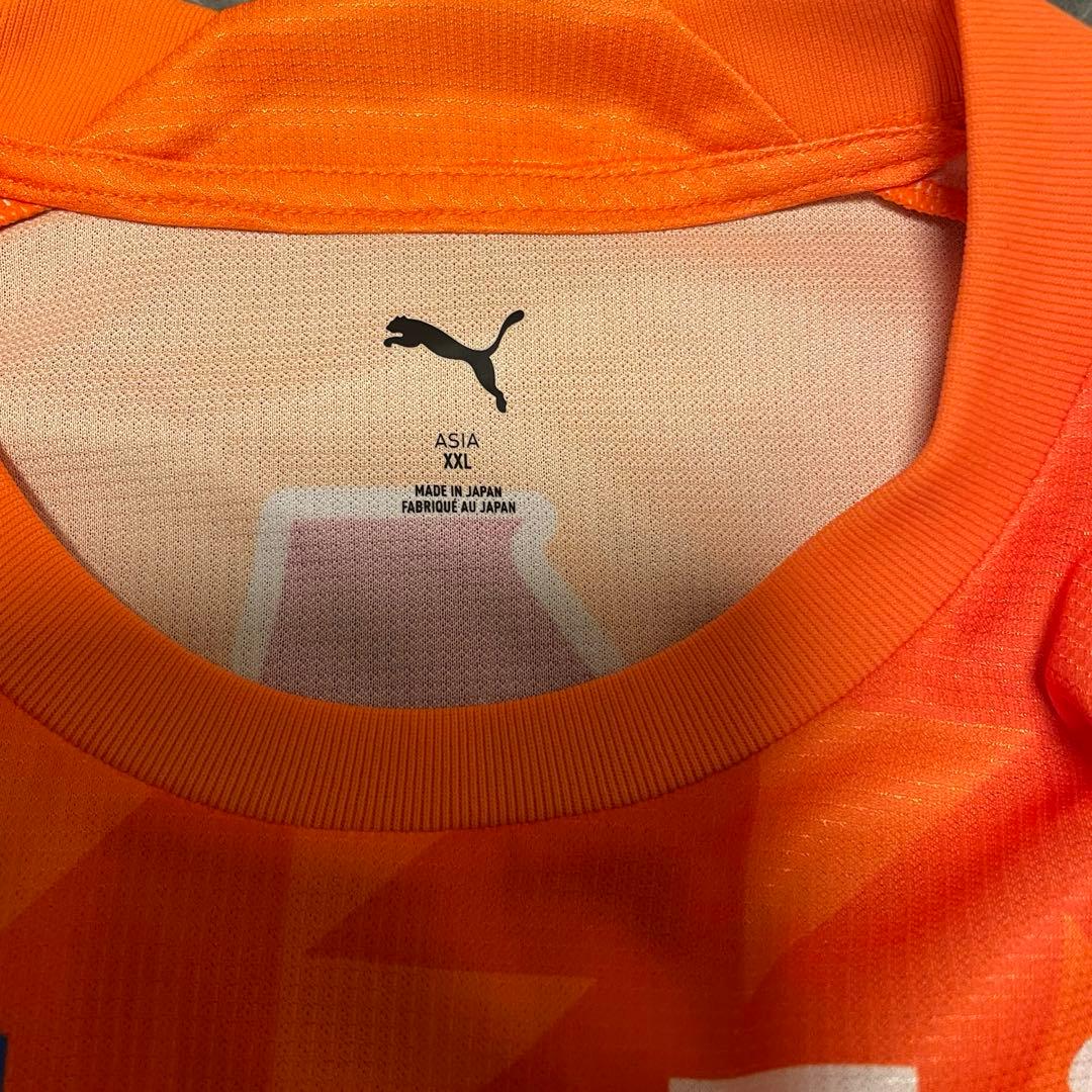 清水エスパルス2025ユニフォーム 背番号66住吉選手サイズ2XL