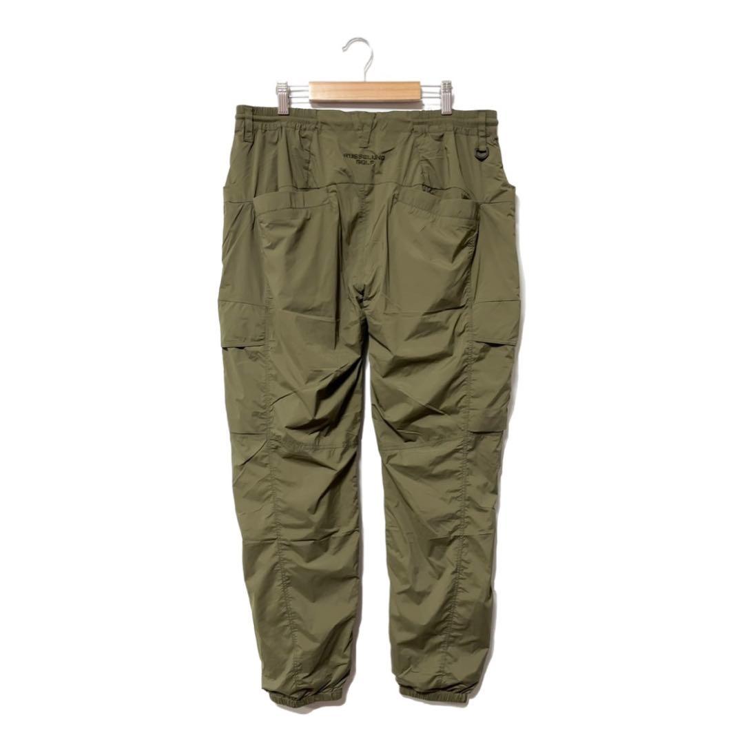 ラッセルノ ゴルフ コンバット ポケット ナイロン ロングパンツ カーキ 2XL