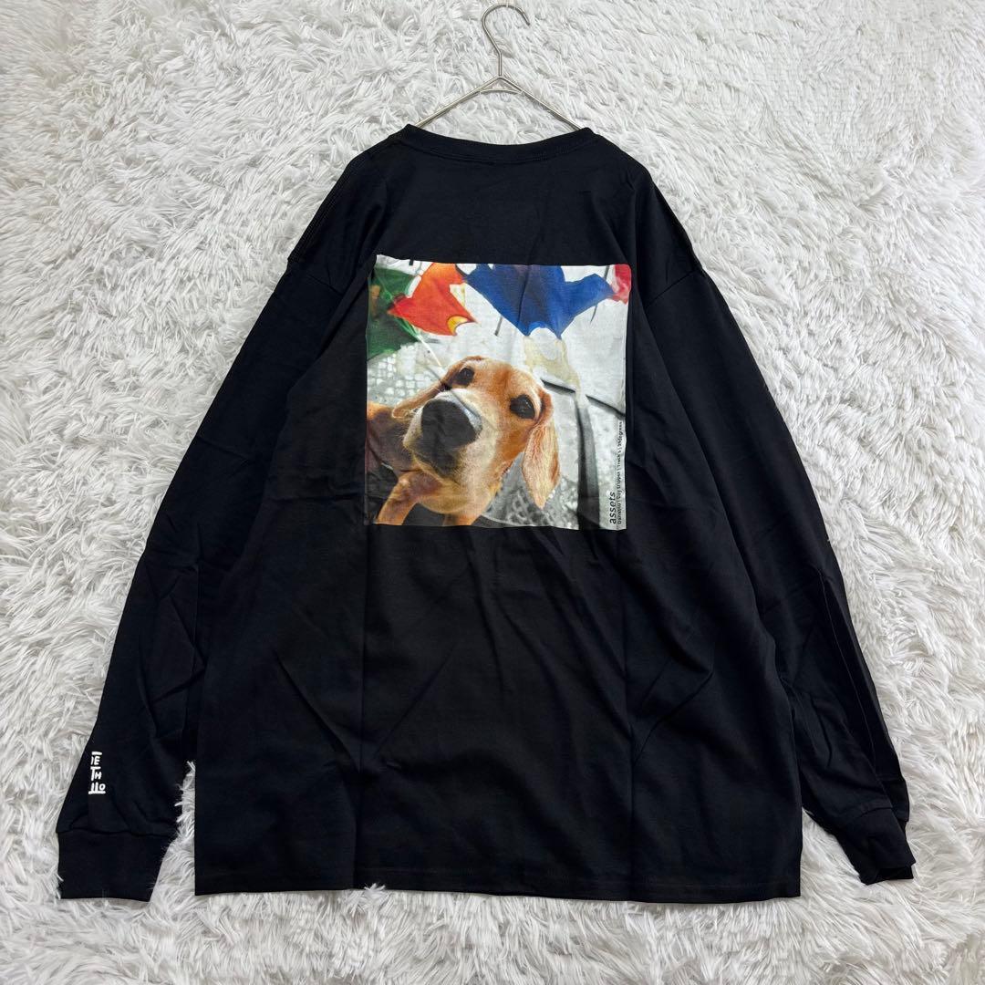 未使用品 ナインスアポロ 長袖Tシャツ L 大きめ バックプリント ユニセックス
