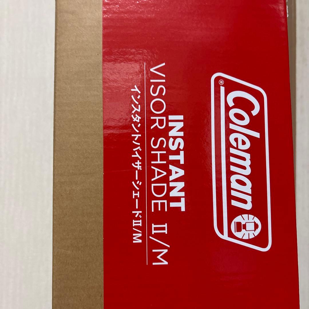 Coleman インスタントバイザーシェード II/M タープ ブルー