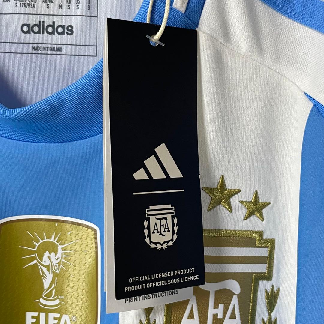 adidas　サッカー　アルゼンチン代表　オーセンティック　ユニフォーム　M
