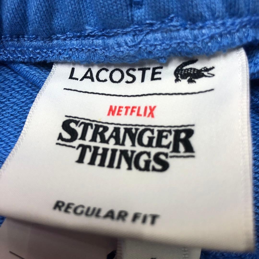 ラコステ　メンズスエットパンツ　STRANGER THINGS コラボ