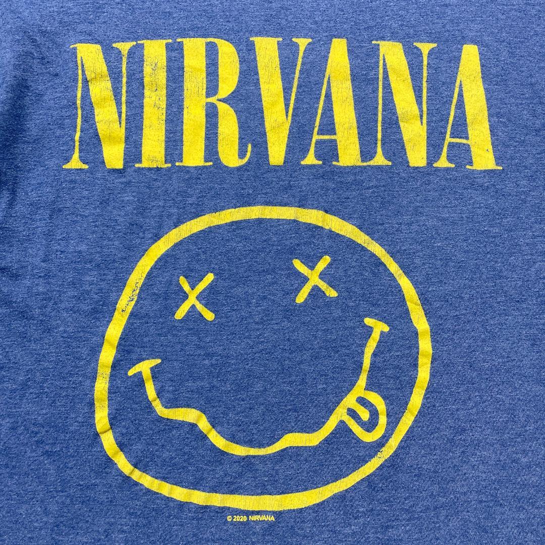 古着 オフィシャル ニルバーナ スマイル ロックTシャツ バンドTシャツ