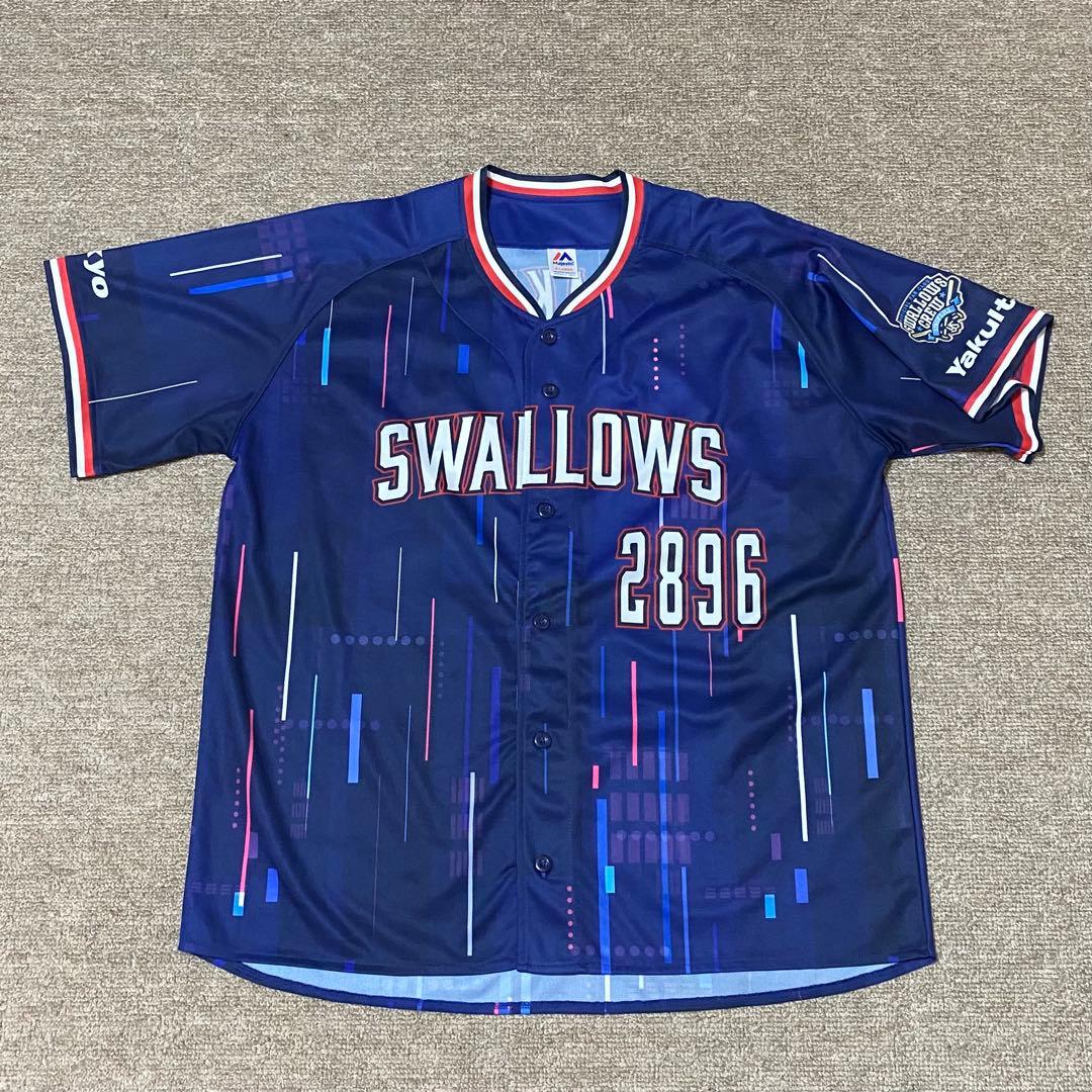 未使用　東京ヤクルトスワローズ　2020　CREWユニフォーム　つば九郎　XL
