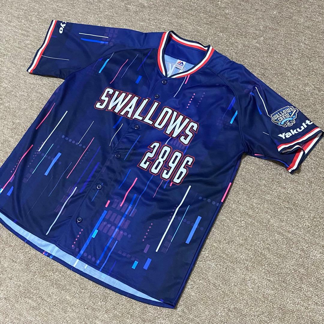 未使用　東京ヤクルトスワローズ　2020　CREWユニフォーム　つば九郎　XL
