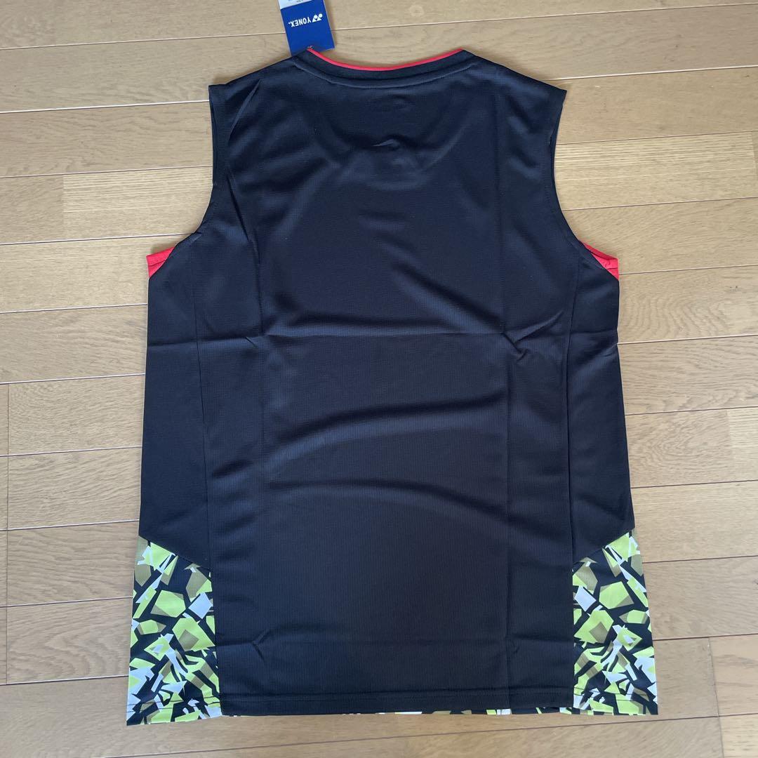 ヨネックスYONEX バドミントン日本代表モデルノースリーブゲームシャツ新品　L
