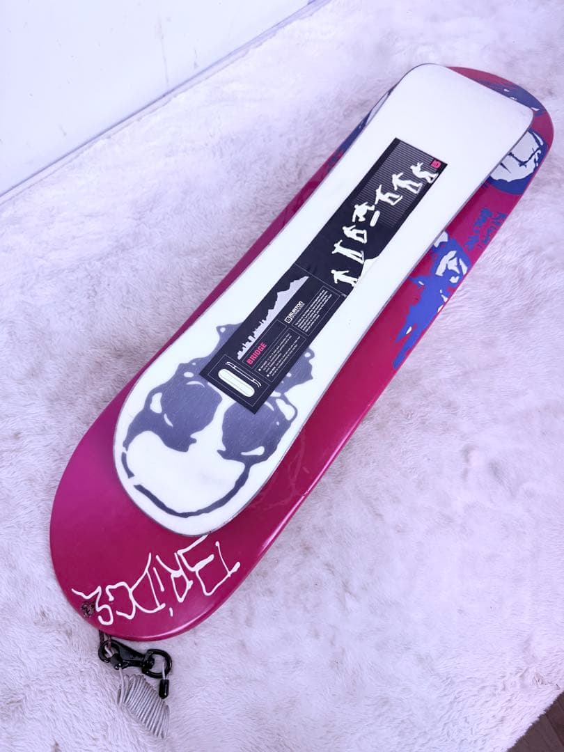 希少 BURTON スノーデッキ BRIDGE 未使用保管品 純正シート付