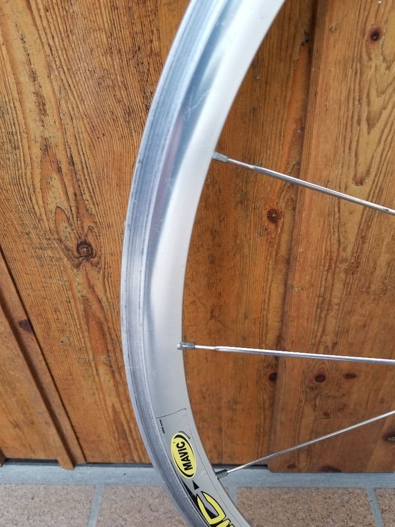 シャーク MAVIC マヴィック チューブラーホイール フロント 訳あり